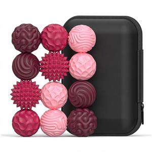 Magnetic Fidget Balls Toys 8PCS Silicone Sensory Stress Relief Toys Quiet Executive Office Desk Fidget Magnets Ball for Teens