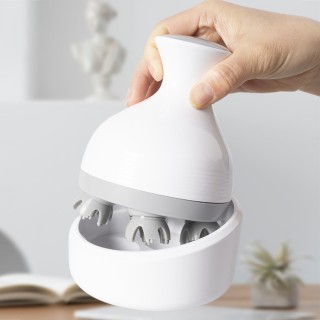 Rechargeable Electric Scalp Massager Brush Hair Growth Cat and Dog Head Massager Gun for Pet Grooming