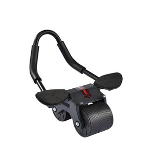Automatic Rebound for Ab Roller Wheel Double Wheel Exercise Equipment for Core Workout Home Gym Yoga Pilates Exercises Elbow