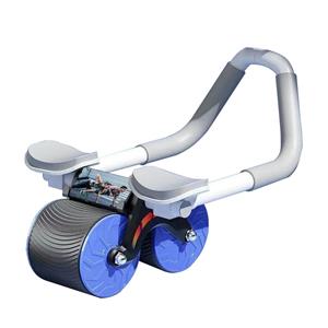 Automatic Rebound for Ab Roller Wheel Double Wheel Exercise Equipment for Core Workout Home Gym Yoga Pilates Exercises Elbow