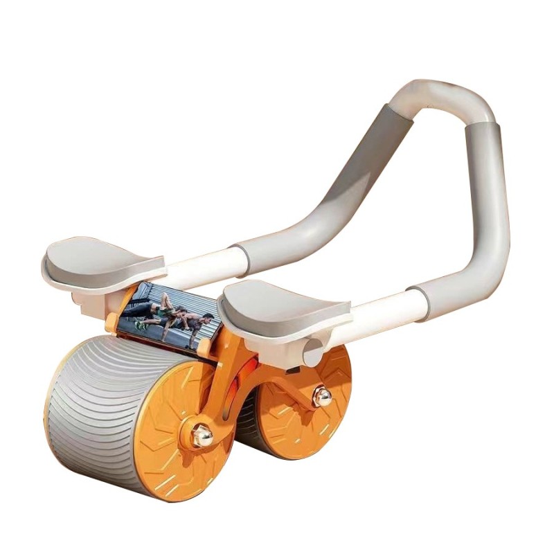 Automatic Rebound Abdominal Wheel for Ab Roller with Elbow Support for Core Workout for Home Gym or Home Use