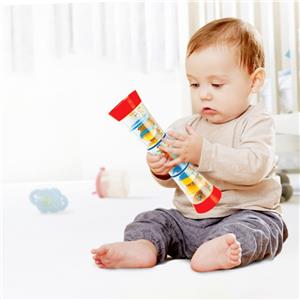 Shake and Play Rain Sticks for Baby Rattles Sensory Auditory Musical Instruments Rattle Tube Plastic Toys for Boys and Girls