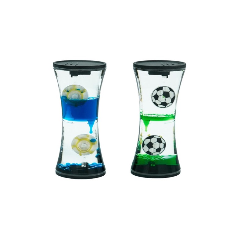 Acrylic Colorful Desktop Hourglass Bubbler Timer Liquid Motion Sensory Anxiety Relief Toy for Kids Adults Autism Promotional