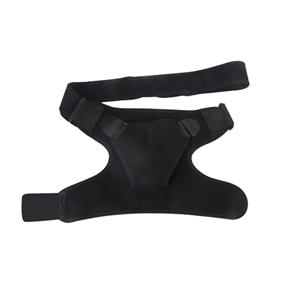 Adjustable Unisex Sports Shoulder Pads Single-Shoulder Support Brace for Basketball Badminton Two-Sided Relief for Left/Right