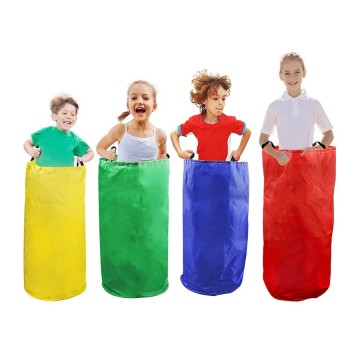 Kids Kangaroo Jumping Bag Balance Training Toys Children Jump Potato Sack Race Bags Outdoor Games Supplies