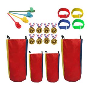 Kids Kangaroo Jumping Bag Balance Training Toys Children Jump Potato Sack Race Bags Outdoor Games Supplies