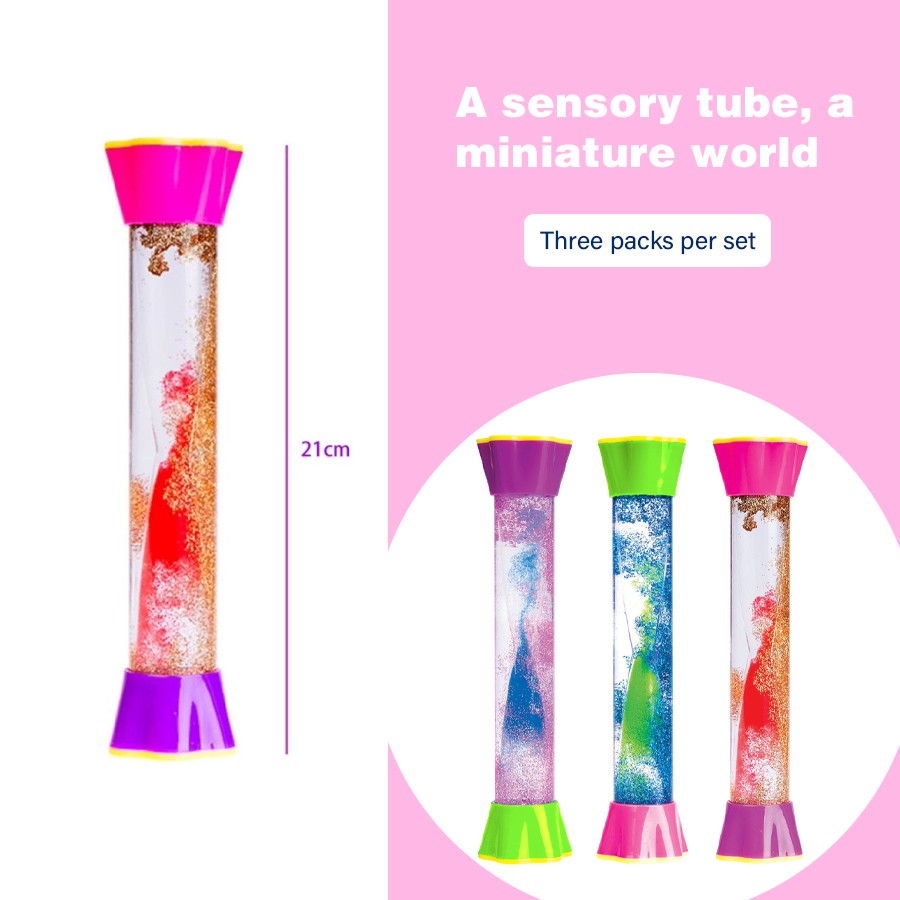 Anti-Gravity Liquid Sensory Timer Promotional Autism Toy for Sensory Needs ADHD Stress Relief Anxiety Special Needs