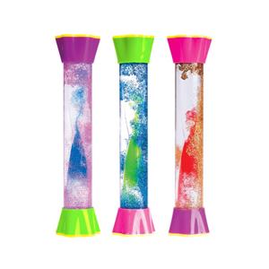 Long Column Colorful Floating Oil Toy Gold Powder Decompression Boring Visual Ornaments Adult Children's Gifts Promotional Toys