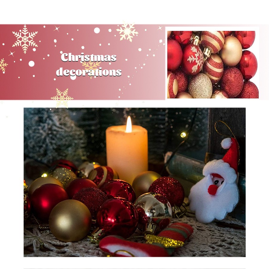 christmas Balls Shatterproof
