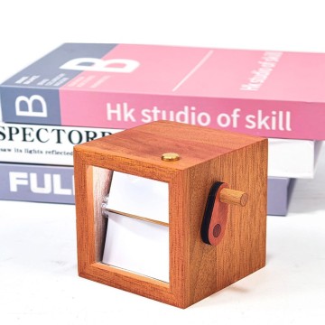 Custom Photo Flipbook Frame Animation Machine Mechanical Hand-cranked Flipbook Box Photo Album with Light Unique Gifts