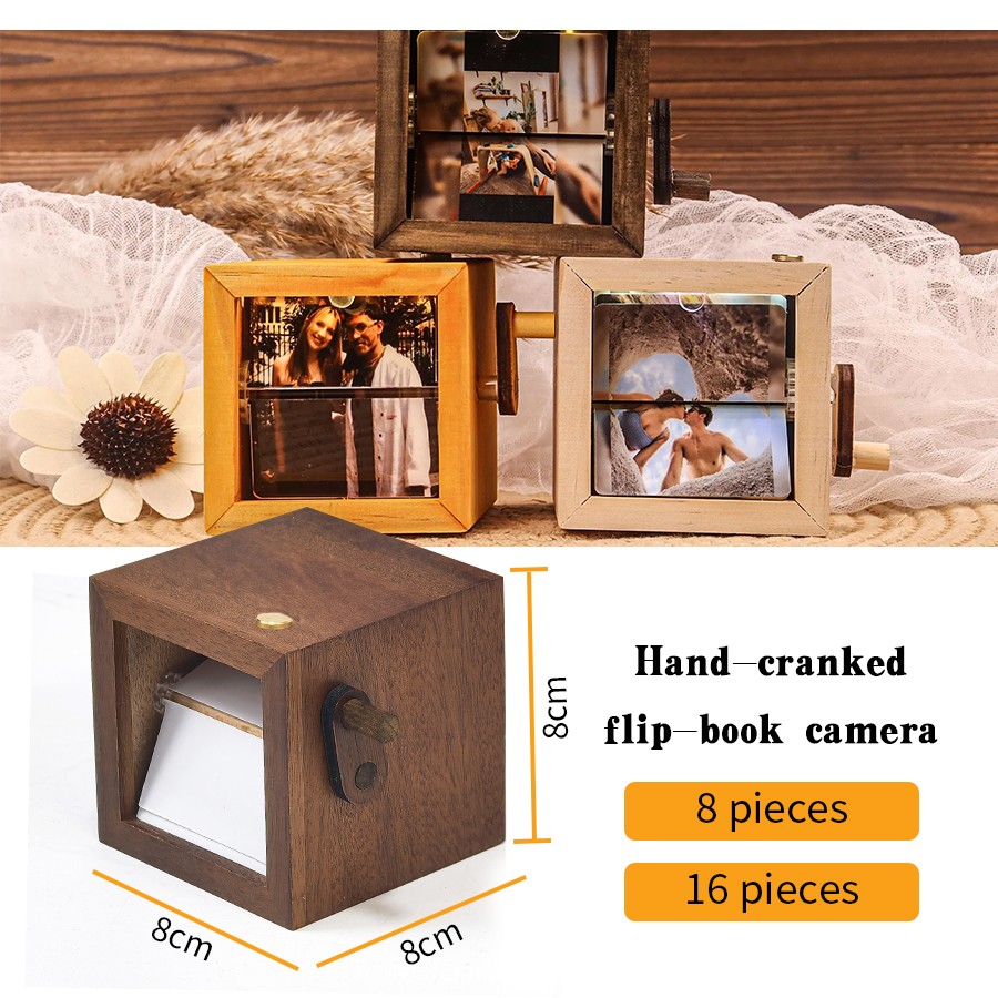 custom Photo Flip Book Frame With Light