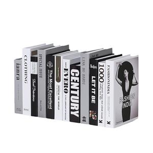 Decorative Book Set Simple Open Fake Book, Fashion Simulation Book, Desktop Decorative Ornaments