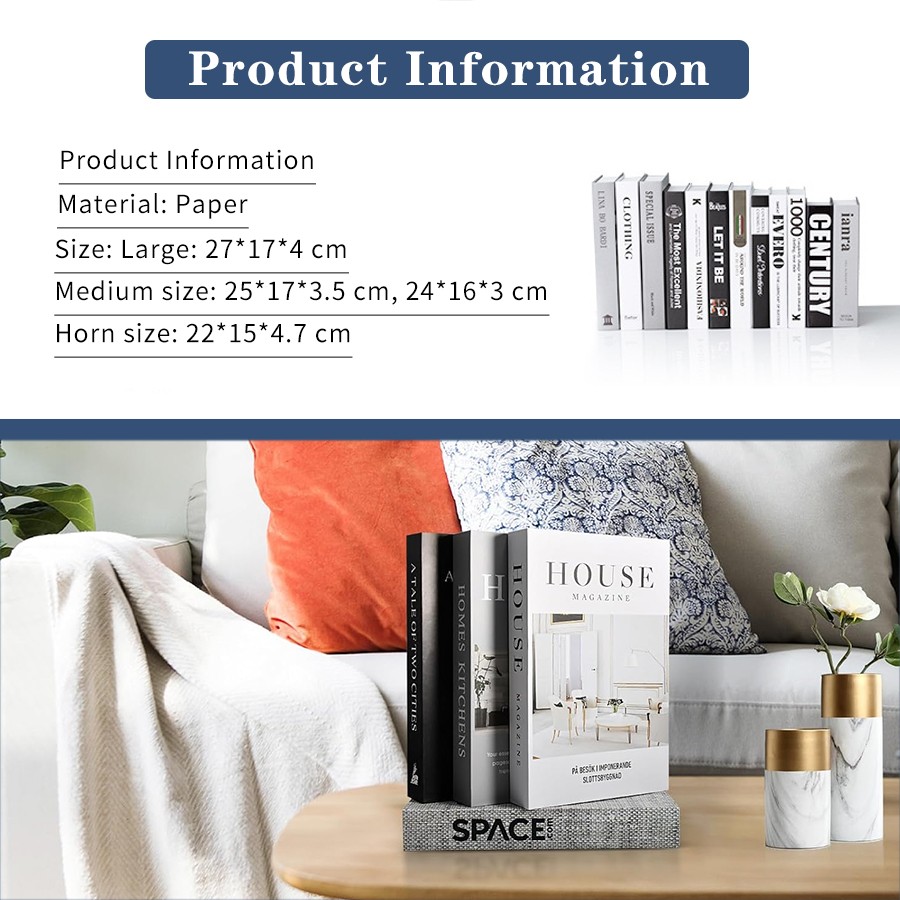 decoration Faux Books