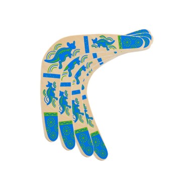 Children's Outdoor Sports Wooden Boomerang Standard V-Word Dart Pullback Flying Saucer Cross-Border Toys for Kids