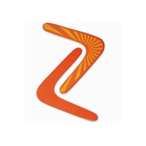 Children's Outdoor Sports Wooden Boomerang Standard V-Word Dart Pullback Flying Saucer Cross-Border Toys for Kids