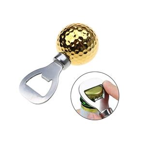 New Arrival Personalized Antique Golf Ball Bottle Opener Stainless Steel Wine/Bier Opener with Engraved Keychain Souvenir Gifts
