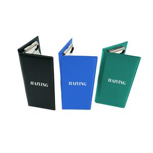 Wholesale PU Leather Lawn Bowls Scorecard & Yardage Book Holder with Custom Logo Elegant and Durable