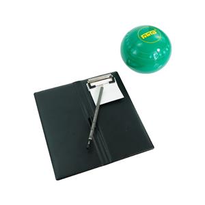 Wholesale PU Leather Lawn Bowls Scorecard & Yardage Book Holder with Custom Logo Elegant and Durable
