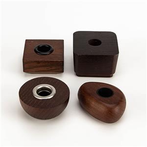 Wooden Lid Replacement for Aromatherapy Bottle Square Shape Car Aromatherapy Bottle Cover Oil Diffuser Bathroom