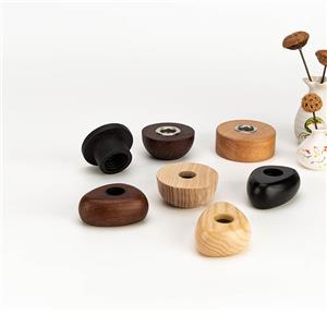 Wooden Lid Replacement for Aromatherapy Bottle Square Shape Car Aromatherapy Bottle Cover Oil Diffuser Bathroom