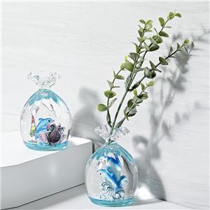 Home Ornament Novelty Hourglass Motion Timer Pen Holder Bubble Liquid Hourglass for Optimal Productivity