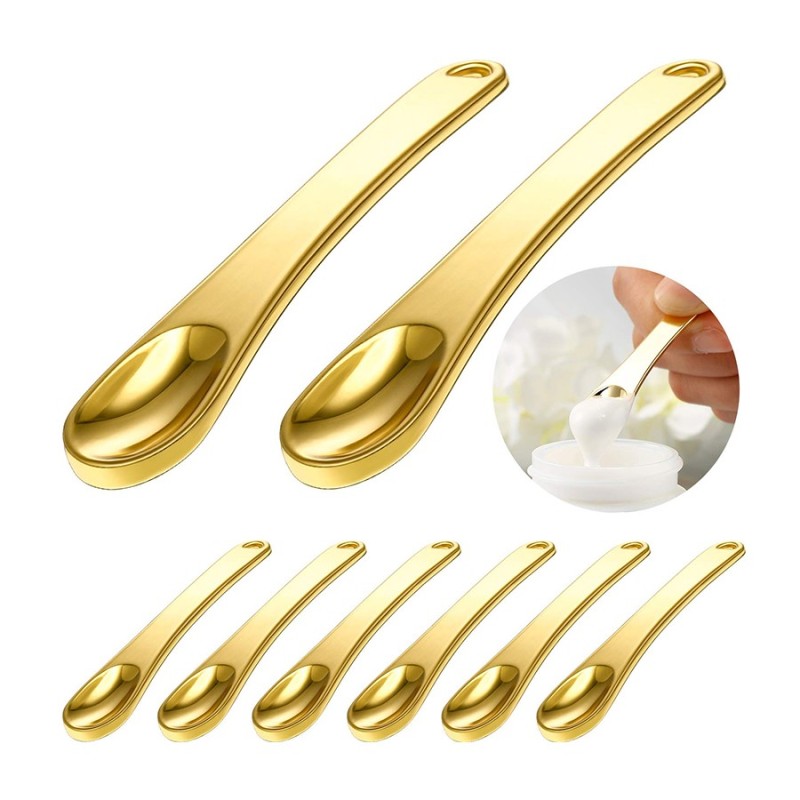 Facial Cream Mask Mixing Spatulas Stick Spoon for Convenient Makeup Scoop Beauty Tools for Sampling Mixing Personal Gift Set