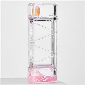 Cartoon Rabbit Liquid Hourglass Oil Drop Stress Relief Desktop Decoration for Student/Children Gift