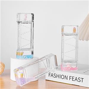 Cartoon Rabbit Liquid Hourglass Oil Drop Stress Relief Desktop Decoration for Student/Children Gift