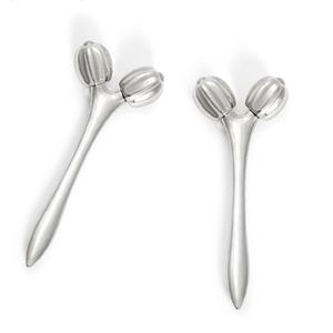 Rose Gold Double-headed Ball Bearing Facial Beauty Stick with Lifting & Firming Effect