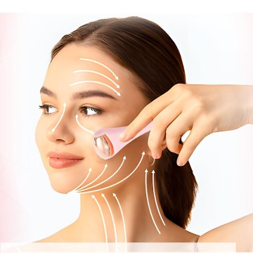 New Pink Stainless Steel Ice Roller Facial Massager for Beauty & Eye Care No reviews yet