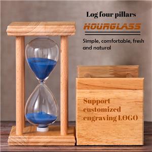 Birthday/Gift Edition Hourglass - Presented in Premium Wood Box, Optional Personalized Engraving