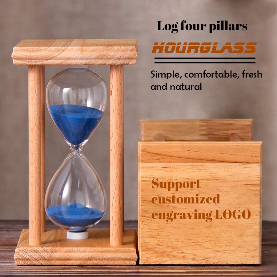 Wooden Hourglass