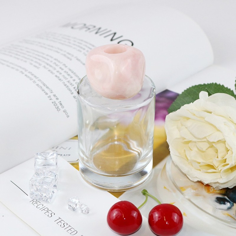 Resin Perfume Bottle Cap with Customizable Color and Size, Fashionable Design for Perfume & Aroma Bottle