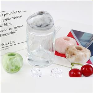 Fashionable Resin Perfume Cap with Colorful Options, Suitable for Perfume & Aroma Bottles, Customizable Size