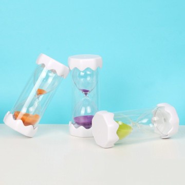 Children's Anti-Drop Hourglass Timer with Double Layer Protection, Creative Time Sand Bottle for Learning & Birthday Gifts