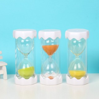 Dual Protection Hourglass Timer for Children, Anti-Slip Base & Resistant Design, Home Furnishing & Personal Collection