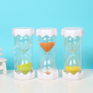 Dual Protection Hourglass Timer for Children, Anti-Slip Base & Resistant Design, Home Furnishing & Personal Collection
