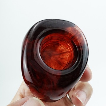 Resin Perfume Cap for Aromatherapy Use - Black Brown Customizable Color