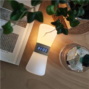 Digital Hourglass-Inspired Night Light Self-Sensing Reverse Function Dual-Click Control Countdown Timer Novelty Gift
