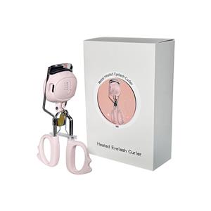 Rechargeable Handheld Heated Eyelash Curler Built Comb Electric Eyelash Curler Heat for Better Lash Curl Eyelash Curler Eyelash