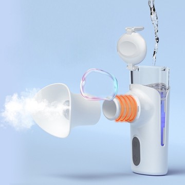 USB Rechargeable Handheld Eye Relief Machine Cold Hot Compress Modes Nano Eye Mist Sprayer Steam Wand for Dry Eyes Eyes