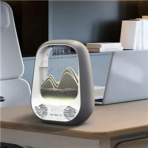 2025 Creative Bluetooth Speaker Raindrop Humidifier Technology Private Model Feng Shui Night Light Sleep Ornaments Novelty Gifts