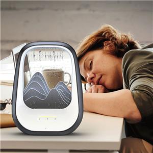 2025 Creative Bluetooth Speaker Raindrop Humidifier Technology Private Model Feng Shui Night Light Sleep Ornaments Novelty Gifts