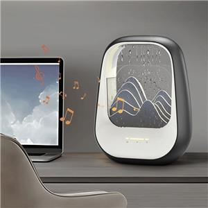 2025 Creative Bluetooth Speaker Raindrop Humidifier Technology Private Model Feng Shui Night Light Sleep Ornaments Novelty Gifts