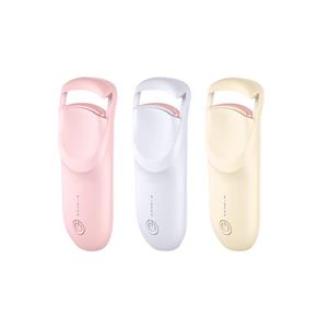 2 Temperature Mini USB Rechargeable Eye Lash Curler Portable Electric Heated Eyelash Curler