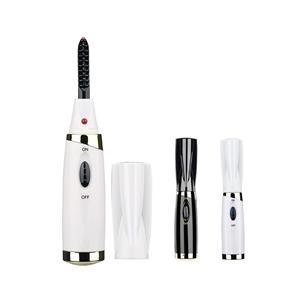 Portable Electric Eyelash Curler Styling Tool Fast Heating Long-lasting Battery Heated Curved Lashes for Long-lasting Effect