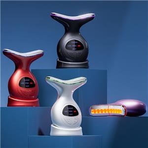 Neck Massage to Remove Neck Lines Color Light Beauty Instrument