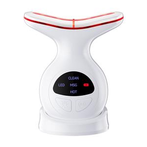 Neck Massage to Remove Neck Lines Color Light Beauty Instrument