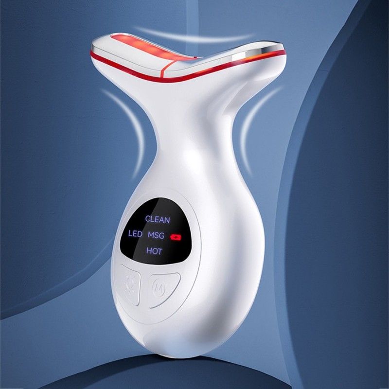 Neck Massage to Remove Neck Lines Color Light Beauty Instrument