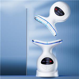 Neck Massage to Remove Neck Lines Color Light Beauty Instrument